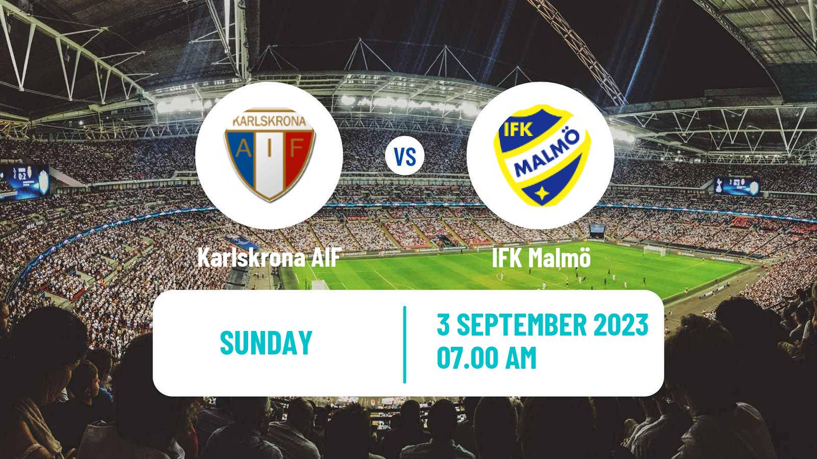 Soccer Swedish Division 2 - Södra Götaland Karlskrona - IFK Malmö