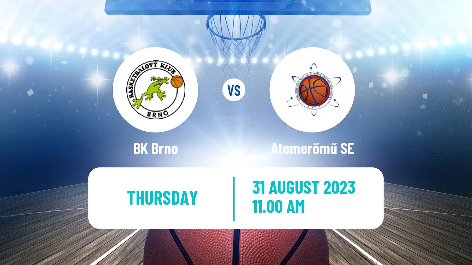Basketball Club Friendly Basketball Brno - Atomerőmű SE