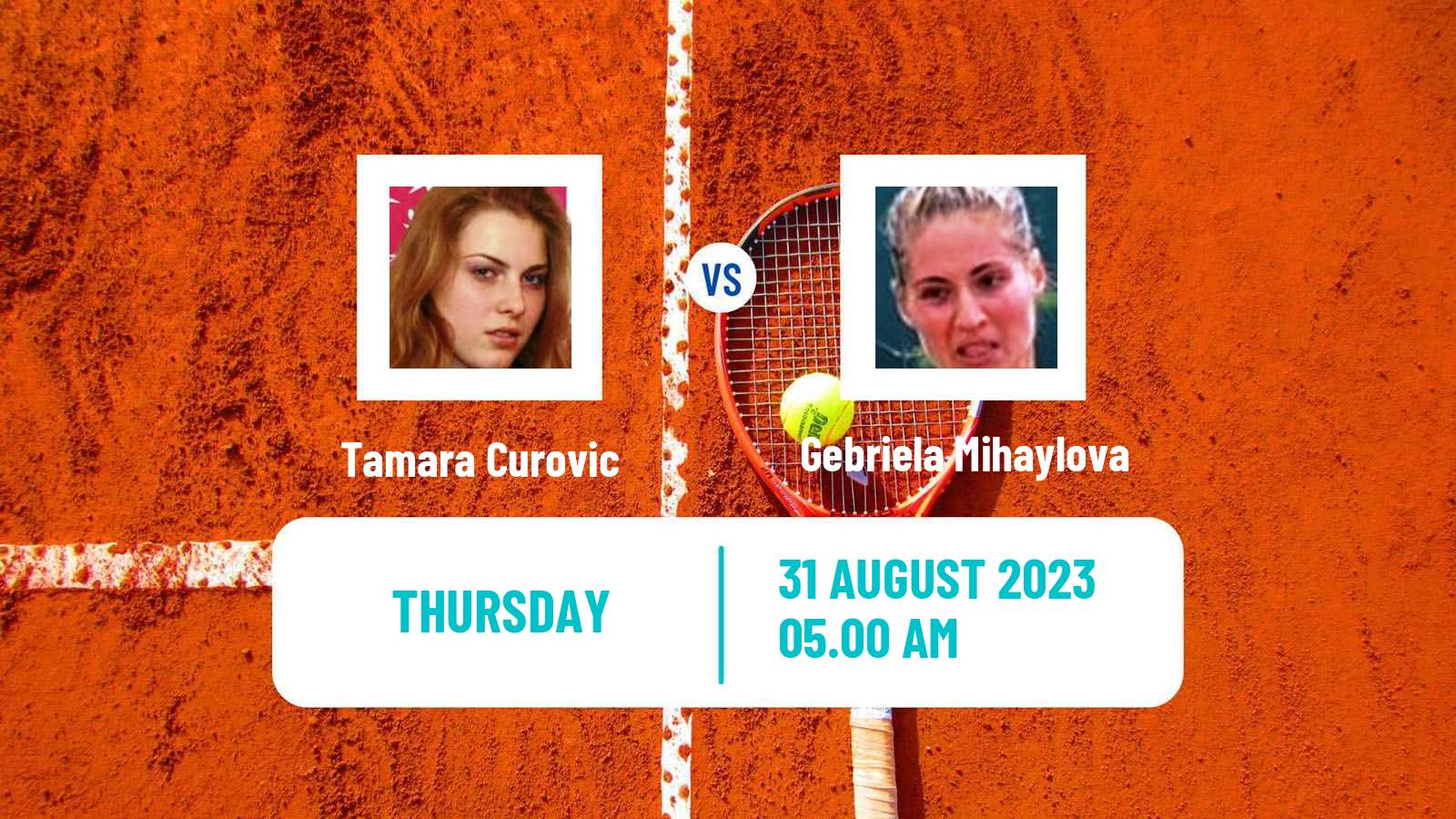 Tennis ITF W15 Kursumlijska Banja 8 Women Tamara Curovic - Gebriela Mihaylova