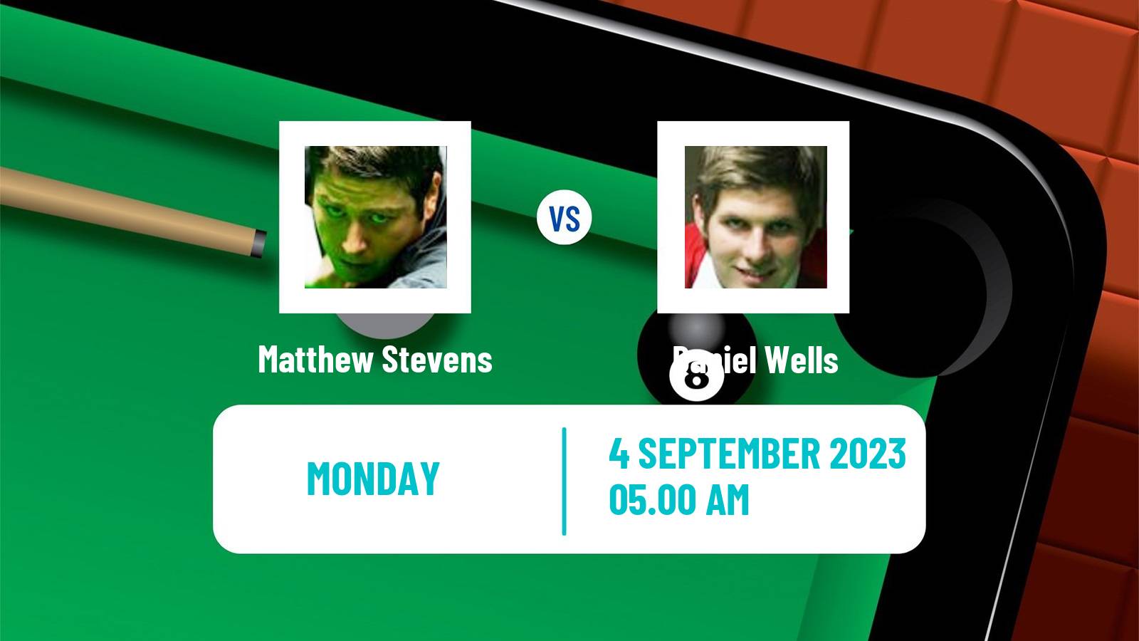 Snooker Wuhan Open Matthew Stevens - Daniel Wells