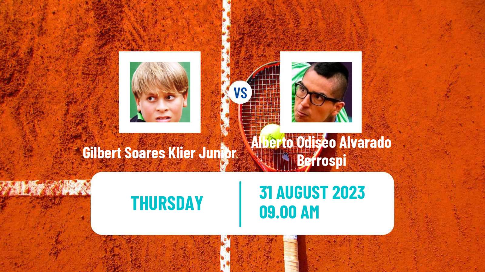 Tennis ITF M15 Buenos Aires Men Gilbert Soares Klier Junior - Alberto Odiseo Alvarado Berrospi