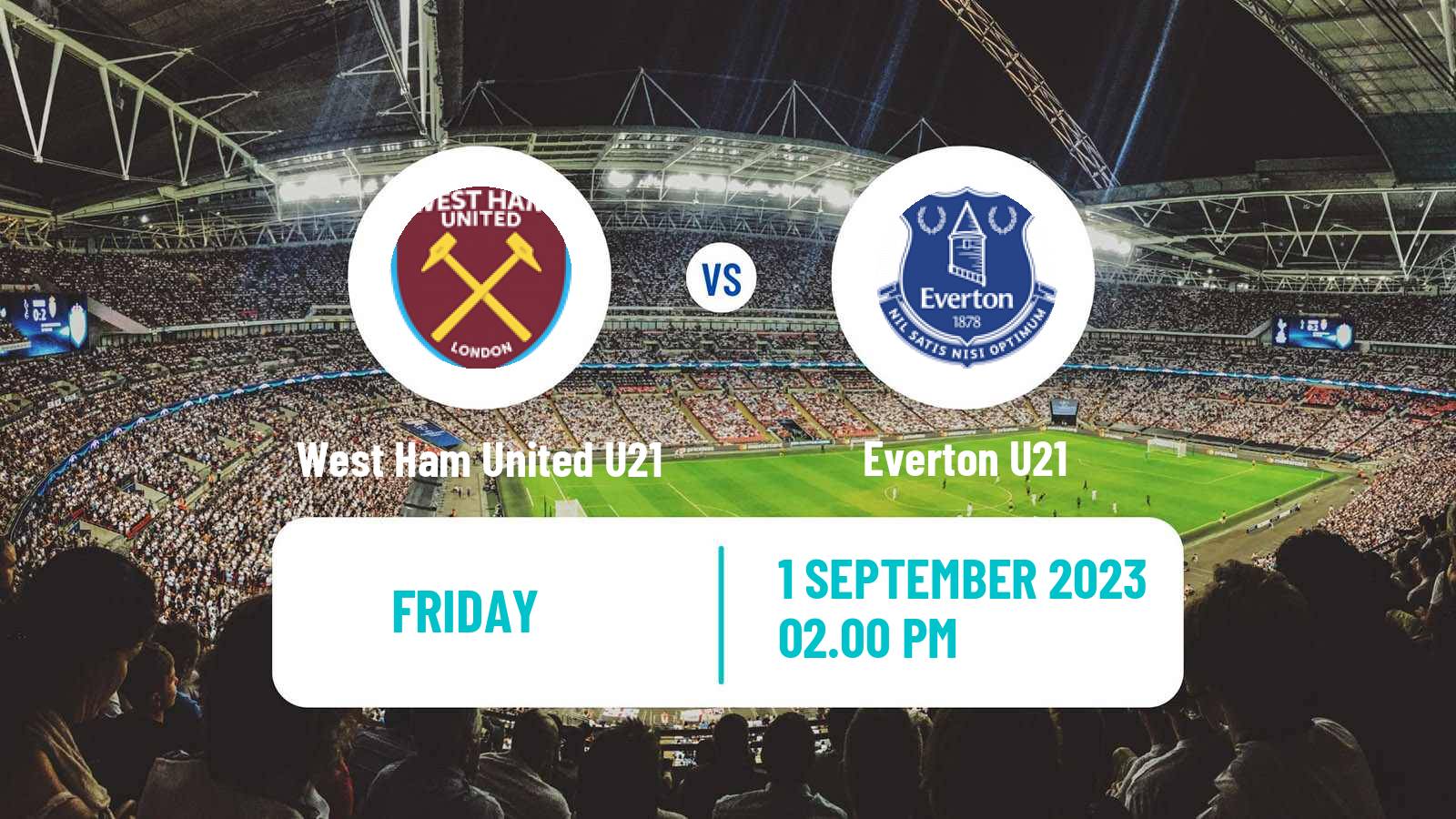 Soccer English Premier League 2 West Ham United U21 - Everton U21