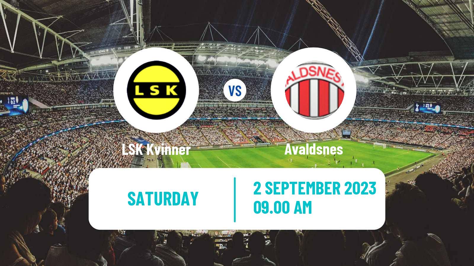Soccer Norwegian Toppserien Women LSK Kvinner - Avaldsnes