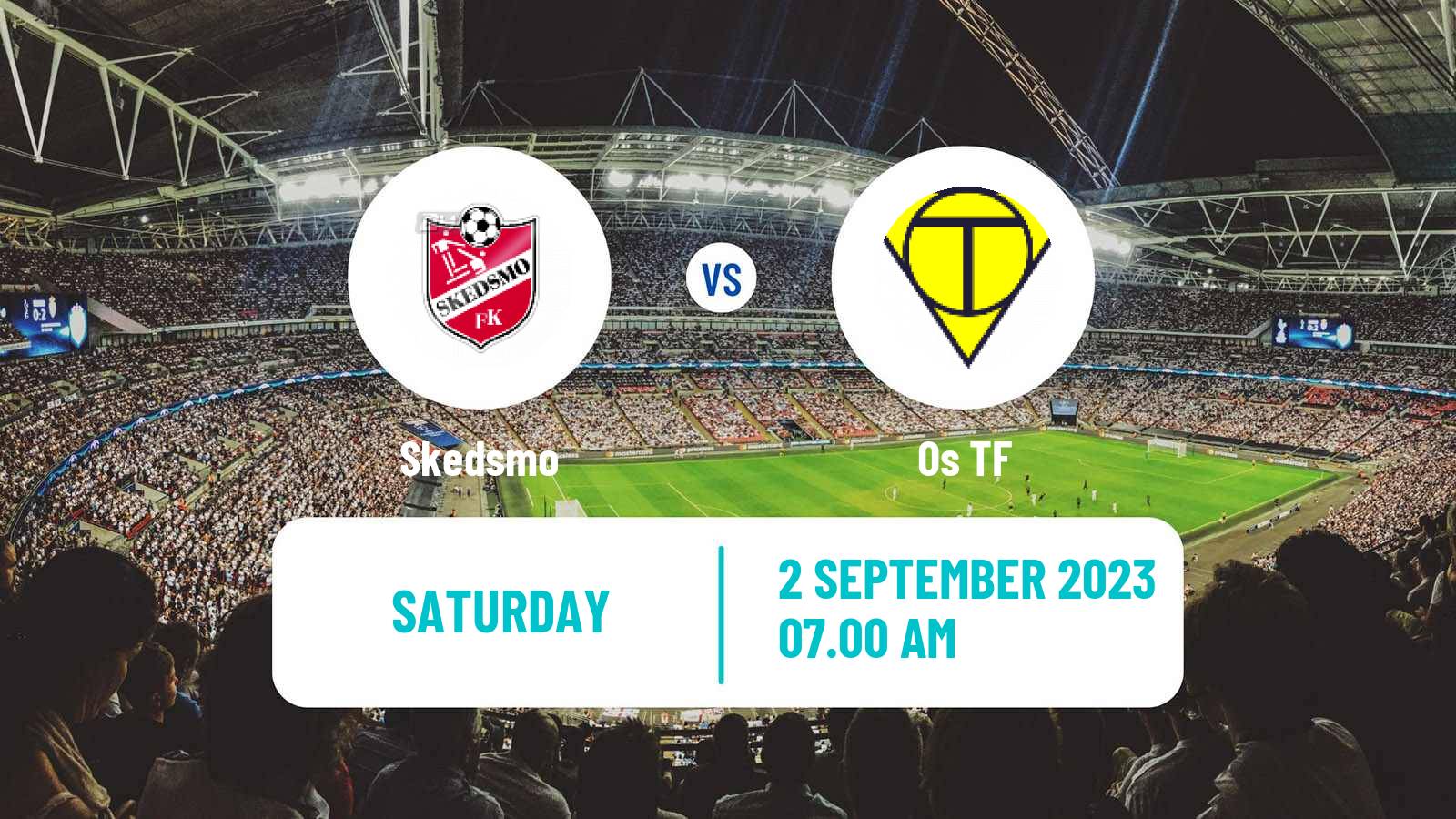 Soccer Norwegian Division 3 - Group 1 Skedsmo - Os TF