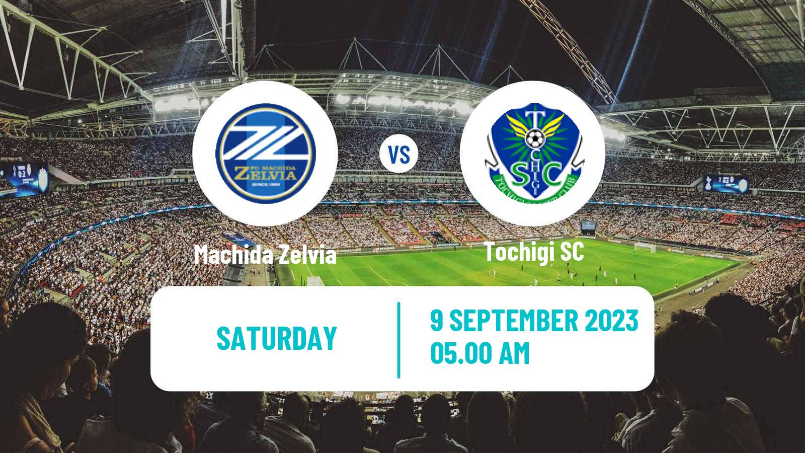 Soccer Japan J2 League Machida Zelvia - Tochigi