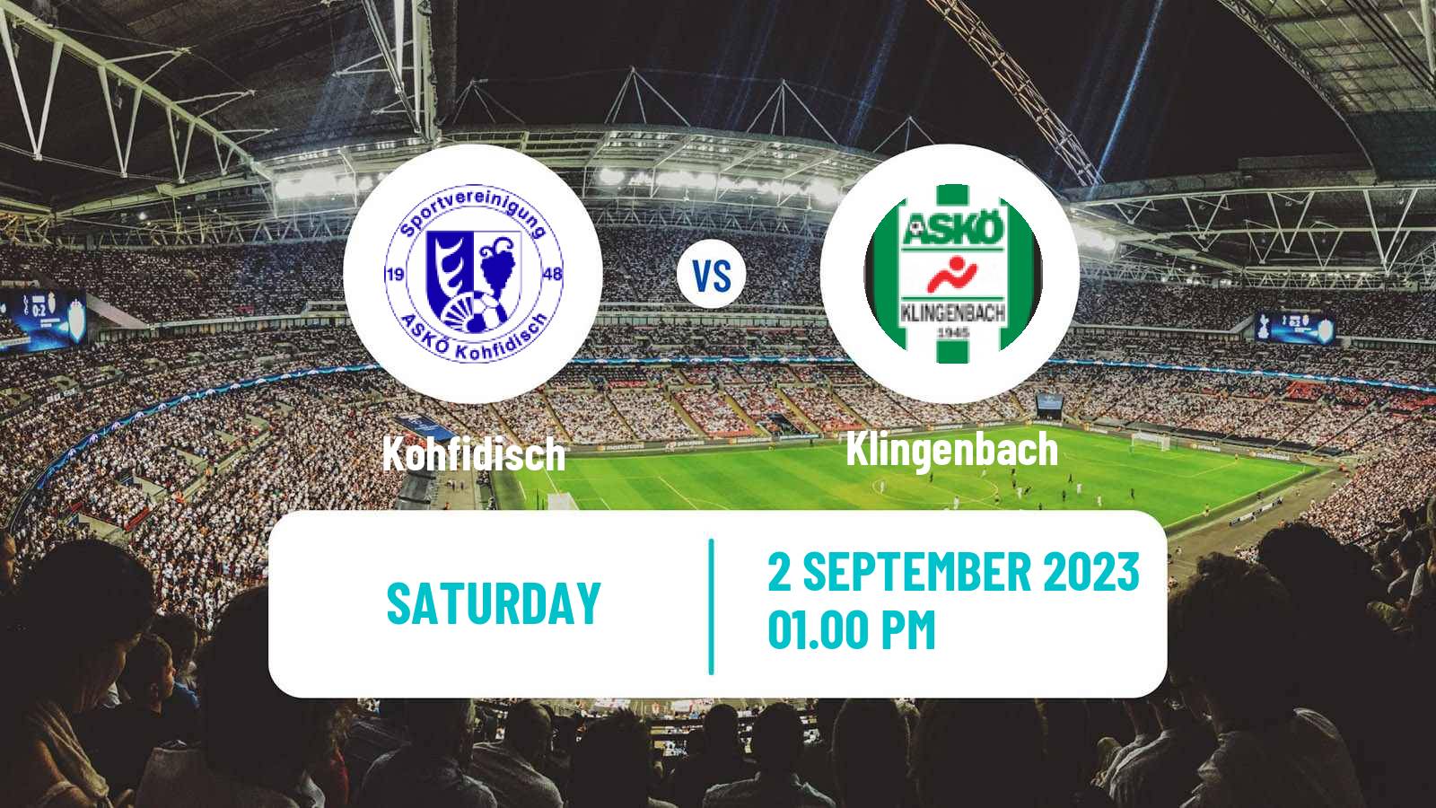 Soccer Austrian Landesliga Burgenland Kohfidisch - Klingenbach