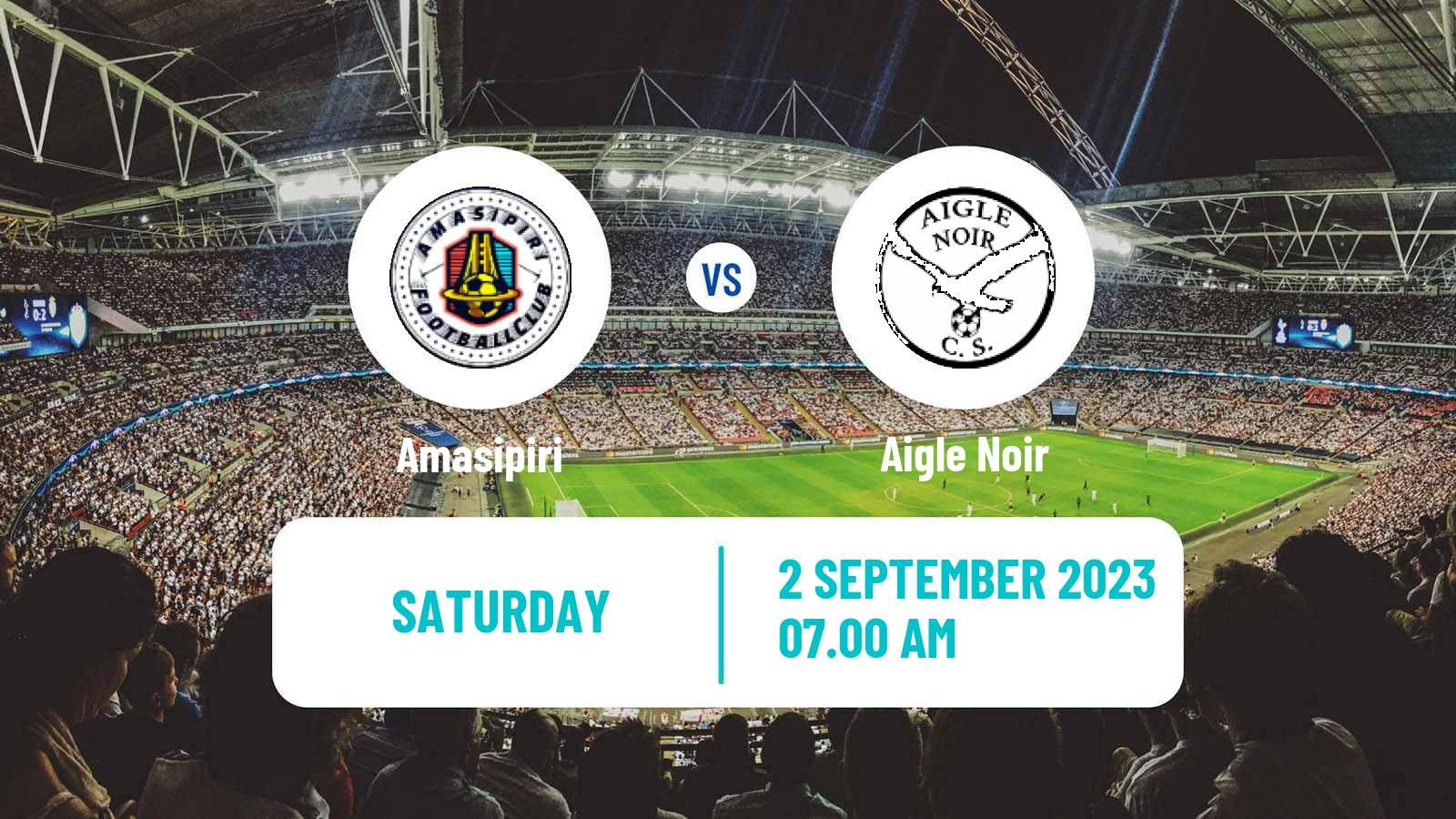 Soccer Burundi Premier League Amasipiri - Aigle Noir