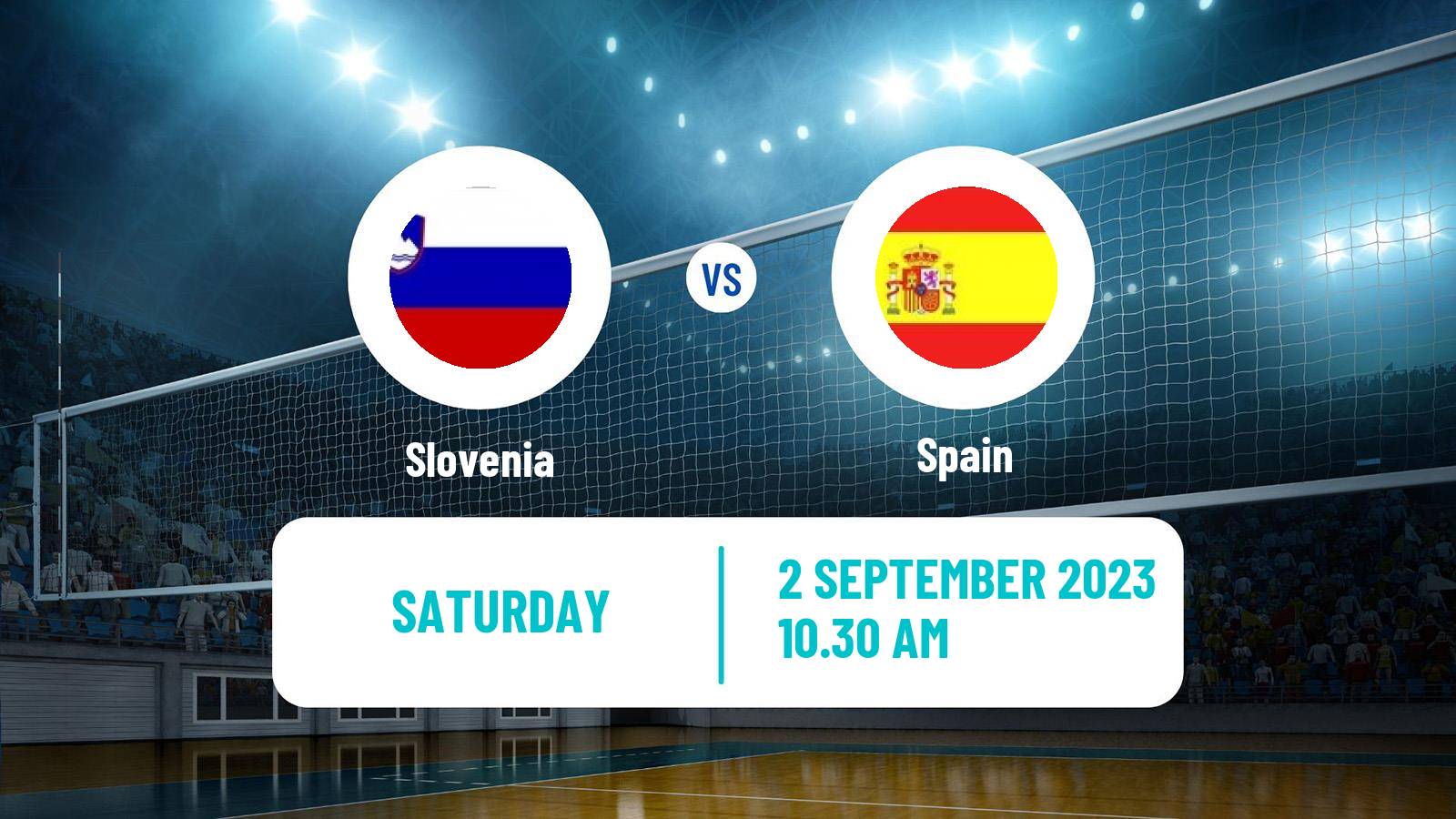 Volleyball European Championships Volleyball Slovenia - Spain
