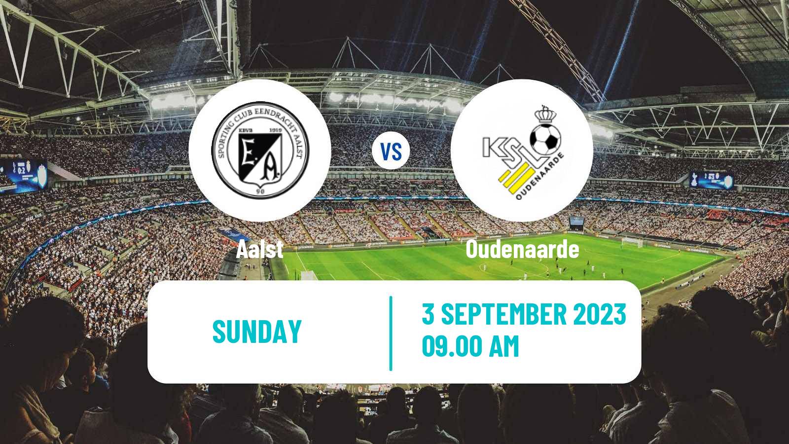Football Belgian Second Amateur Division Group A Aalst - Oudenaarde