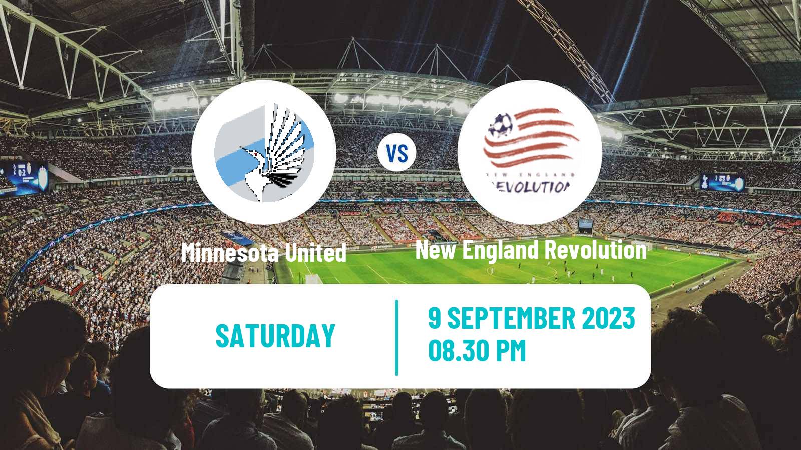 Soccer MLS Minnesota United - New England Revolution