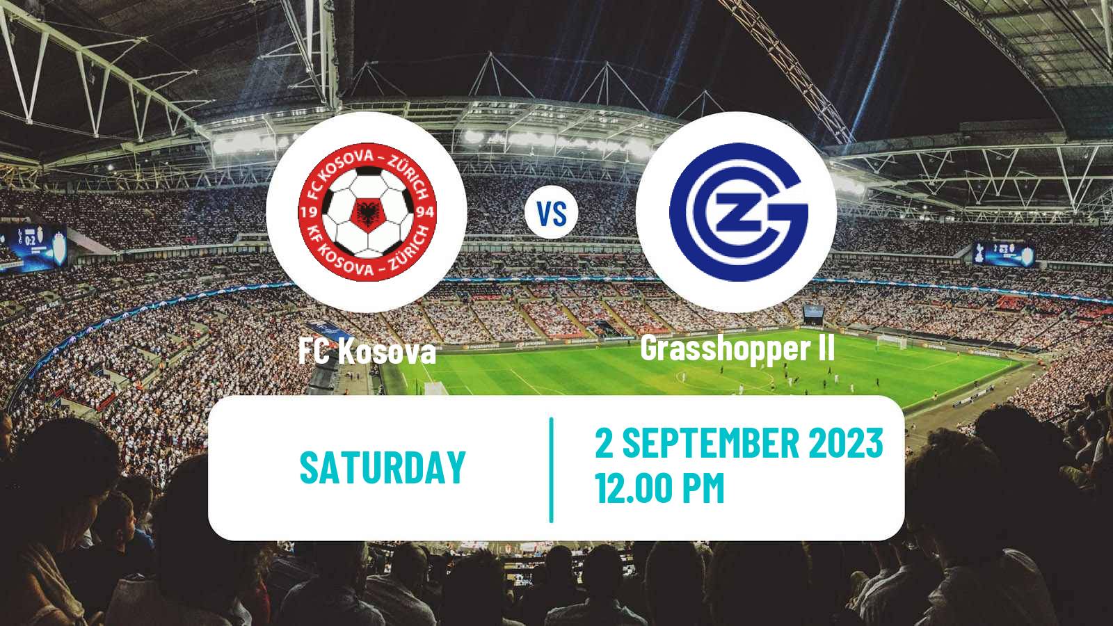 Soccer Swiss 1 Liga Classic Group 3 Kosova - Grasshopper II