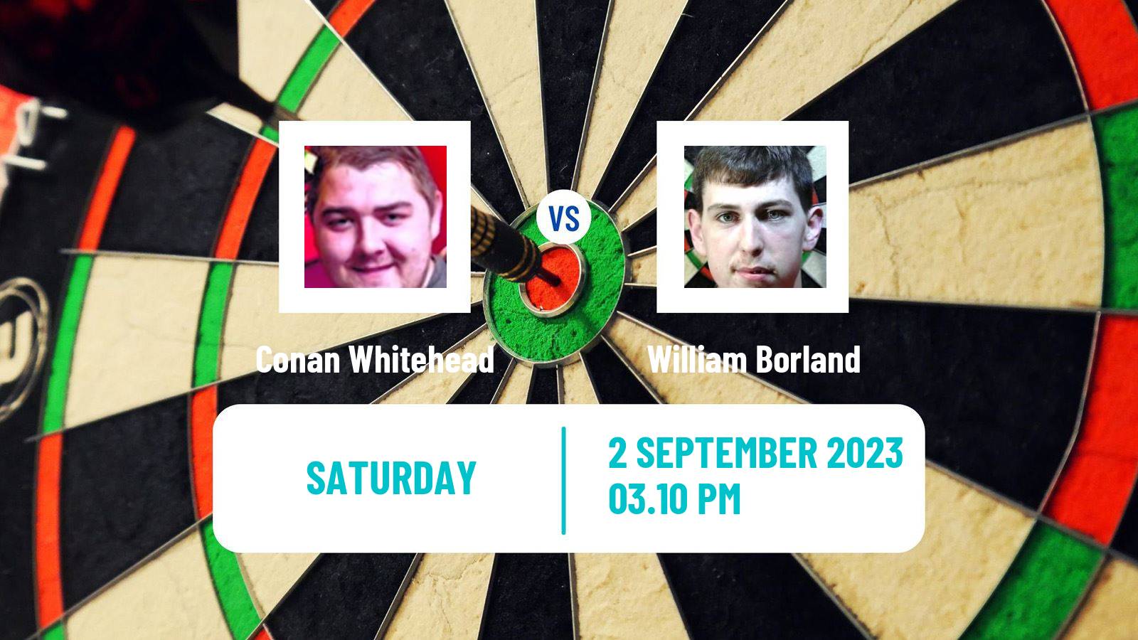 Darts Modus Super Series Conan Whitehead - William Borland