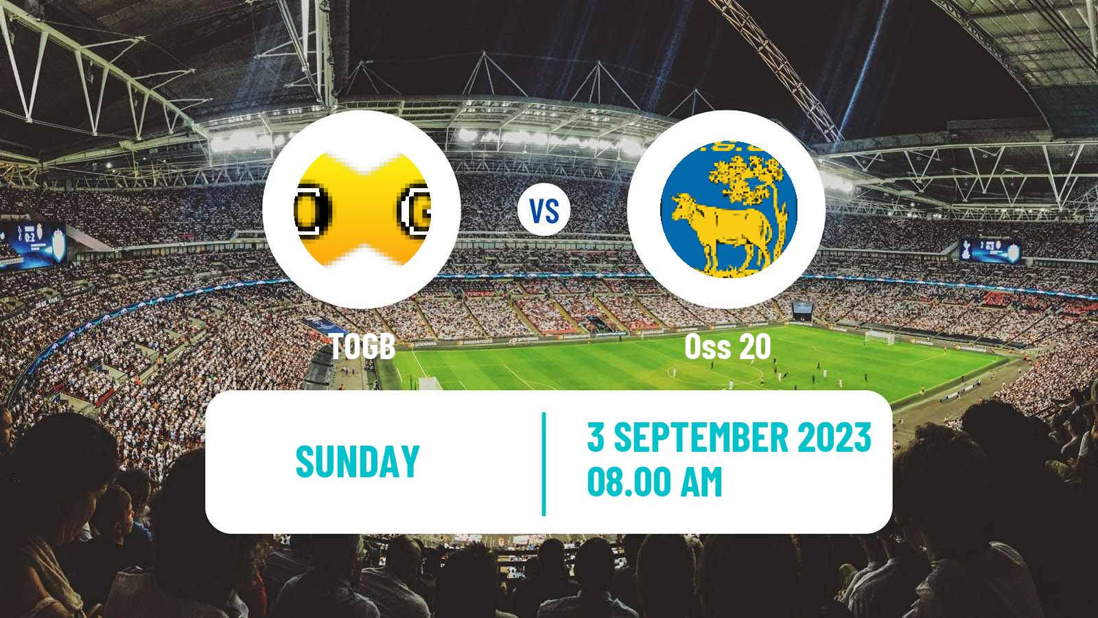 Soccer Dutch Derde Divisie TOGB - Oss 20