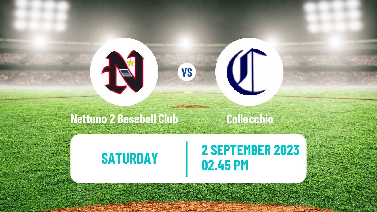 Baseball Italian Serie A1 Baseball Nettuno 2 Baseball Club - Collecchio