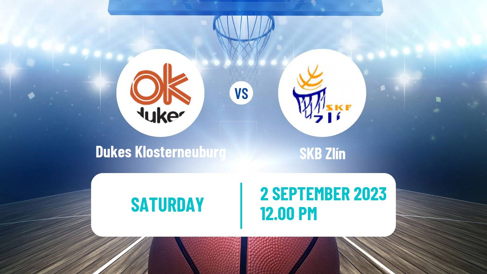 Basketball Club Friendly Basketball Dukes Klosterneuburg - SKB Zlín