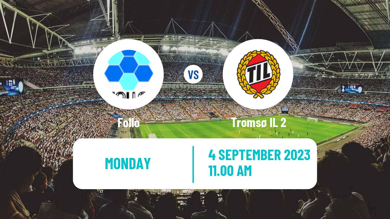 Soccer Norwegian Division 3 - Group 6 Follo - Tromsø 2