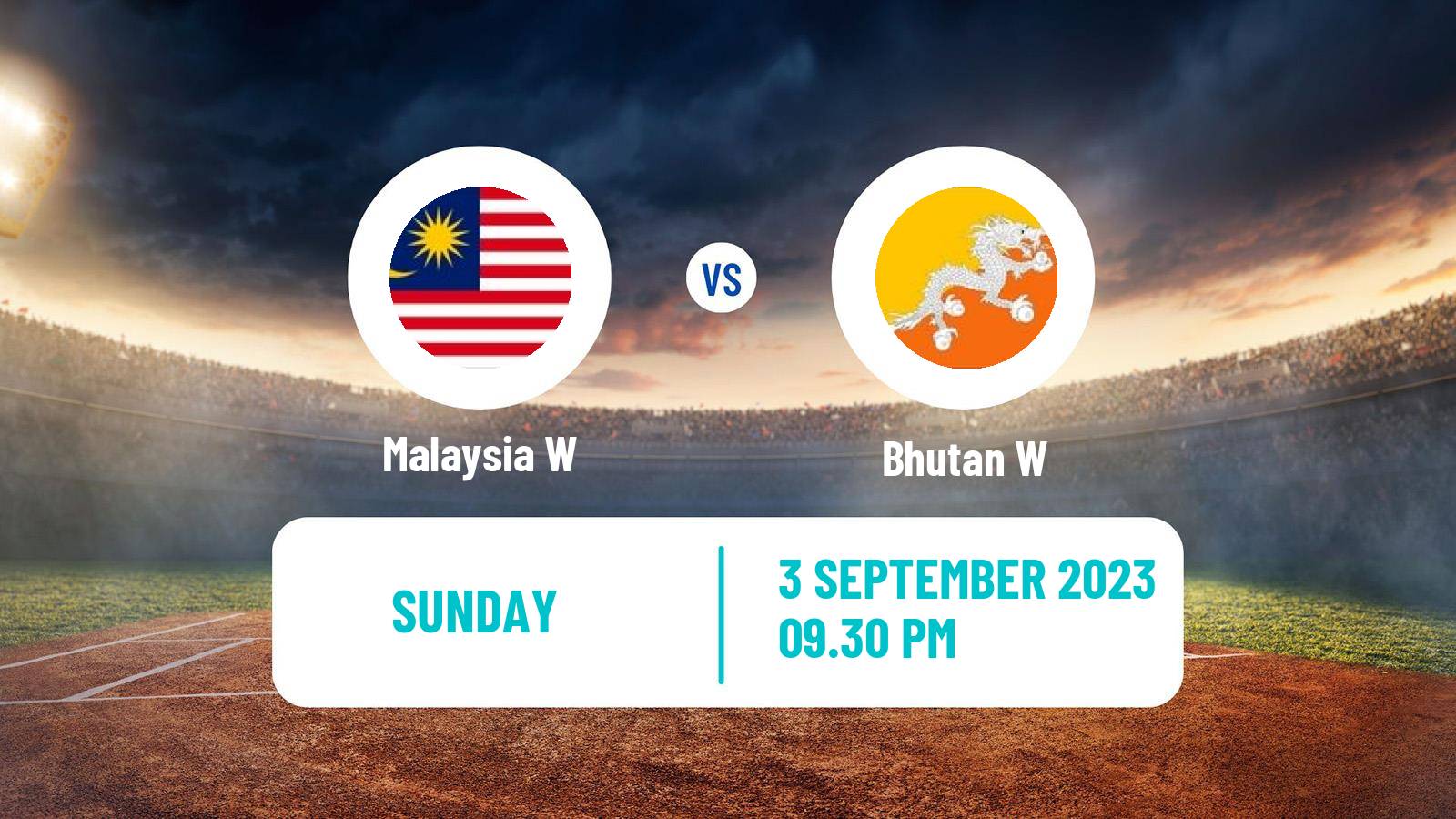 Cricket ICC World Twenty20 Women Malaysia W - Bhutan W