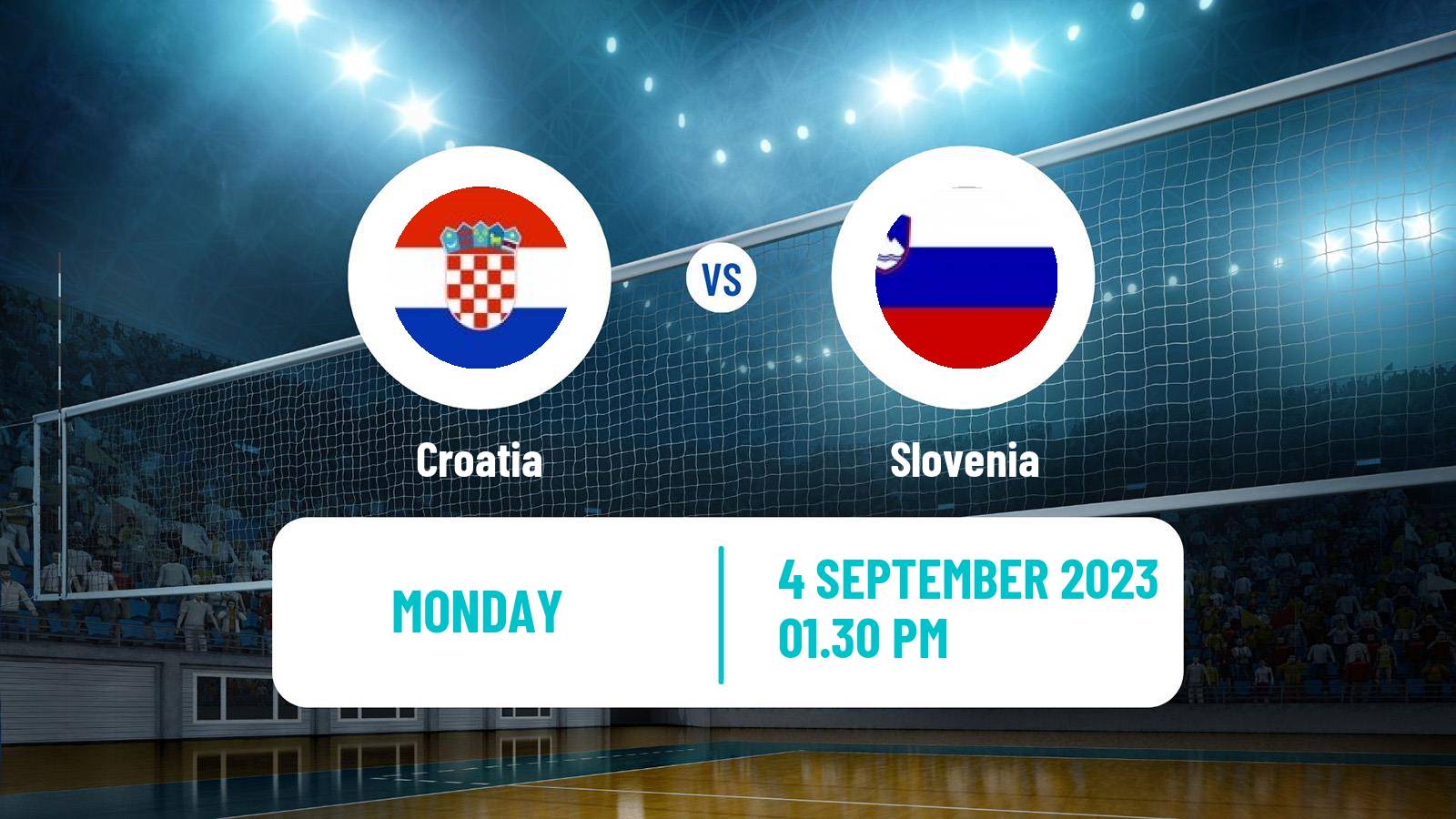 Volleyball European Championships Volleyball Croatia - Slovenia