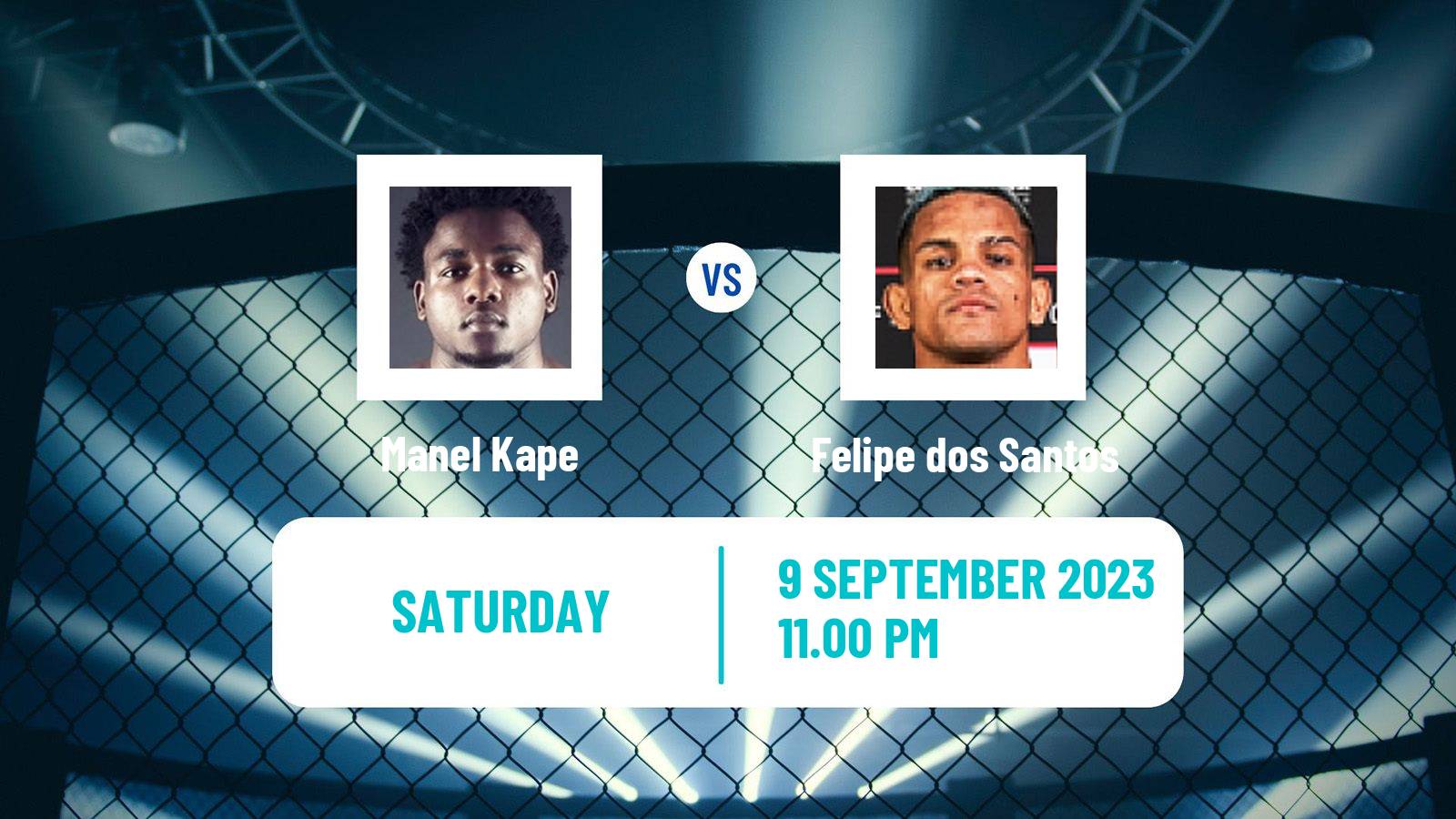 MMA Flyweight UFC Men Manel Kape - Felipe dos Santos