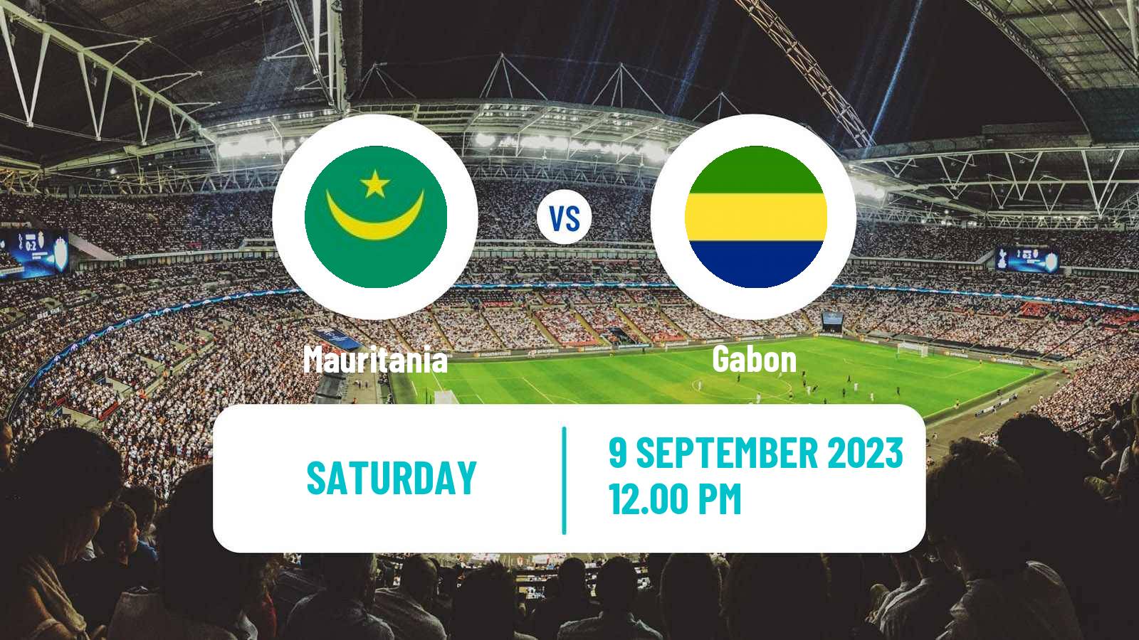 Soccer Africa Cup of Nations Mauritania - Gabon