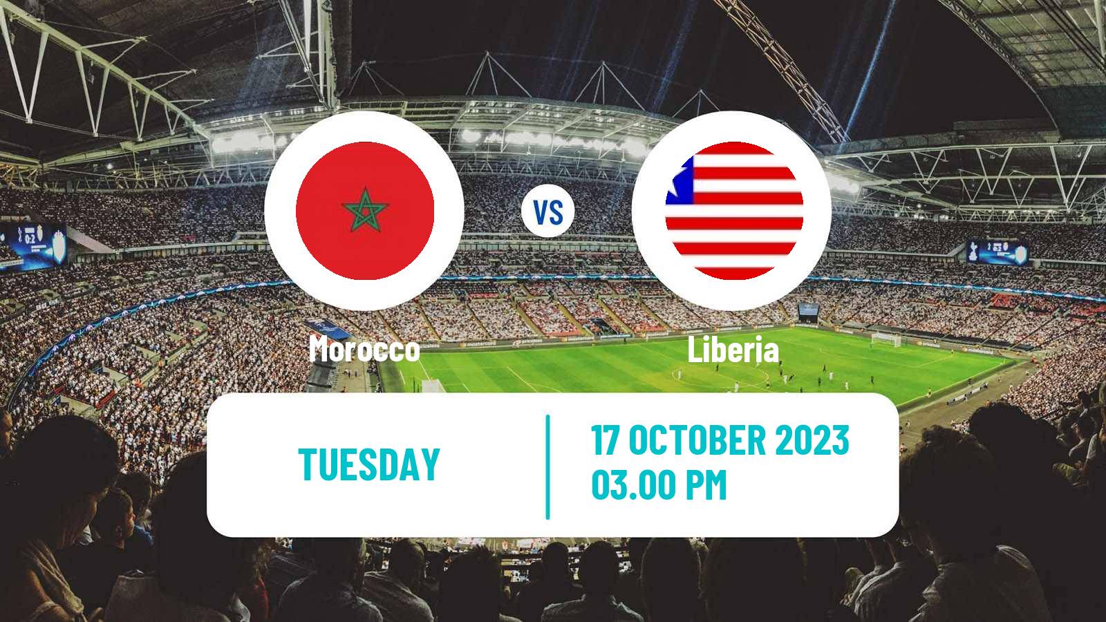 Soccer Africa Cup of Nations Morocco - Liberia