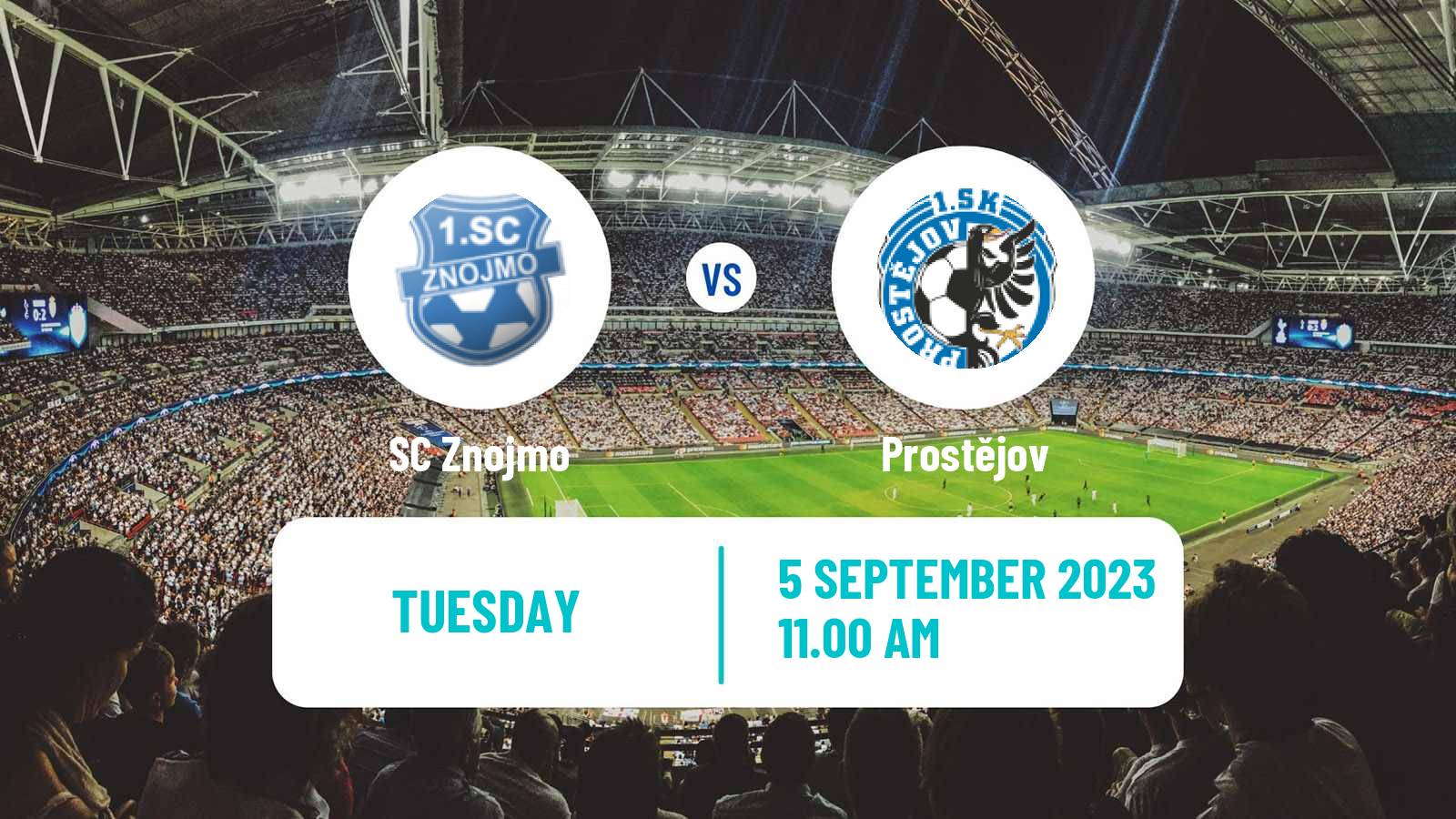 Soccer Czech Cup Znojmo - Prostějov