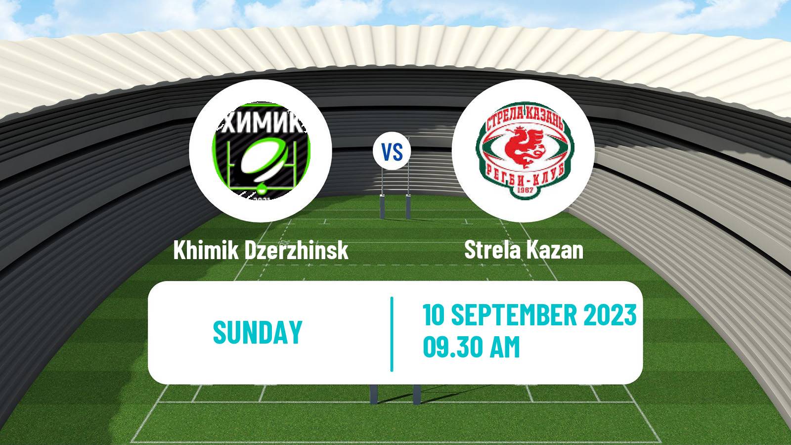 Rugby union Russian Premier League Rugby Khimik Dzerzhinsk - Strela Kazan