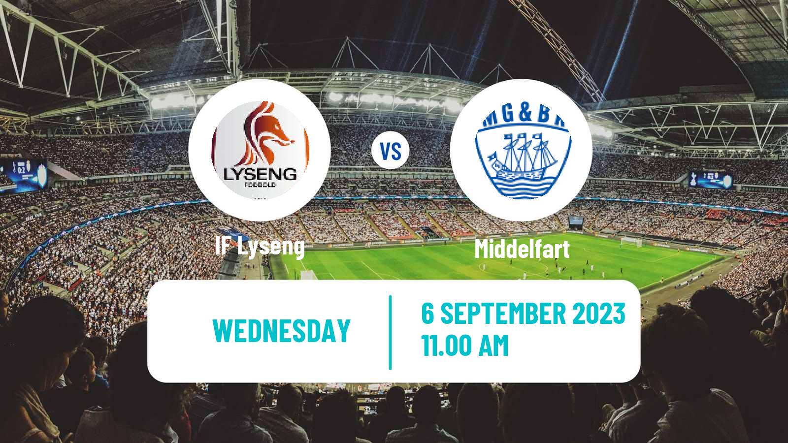 Soccer Danish Landspokal Cup Lyseng - Middelfart