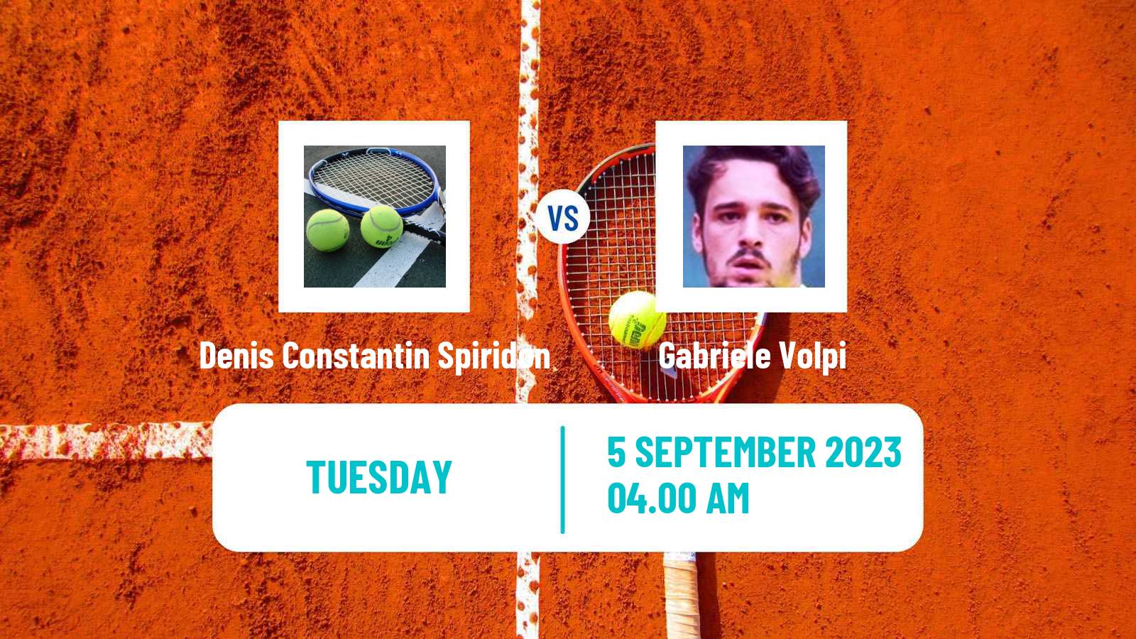 Tennis ITF M15 Monastir 36 Men Denis Constantin Spiridon - Gabriele Volpi