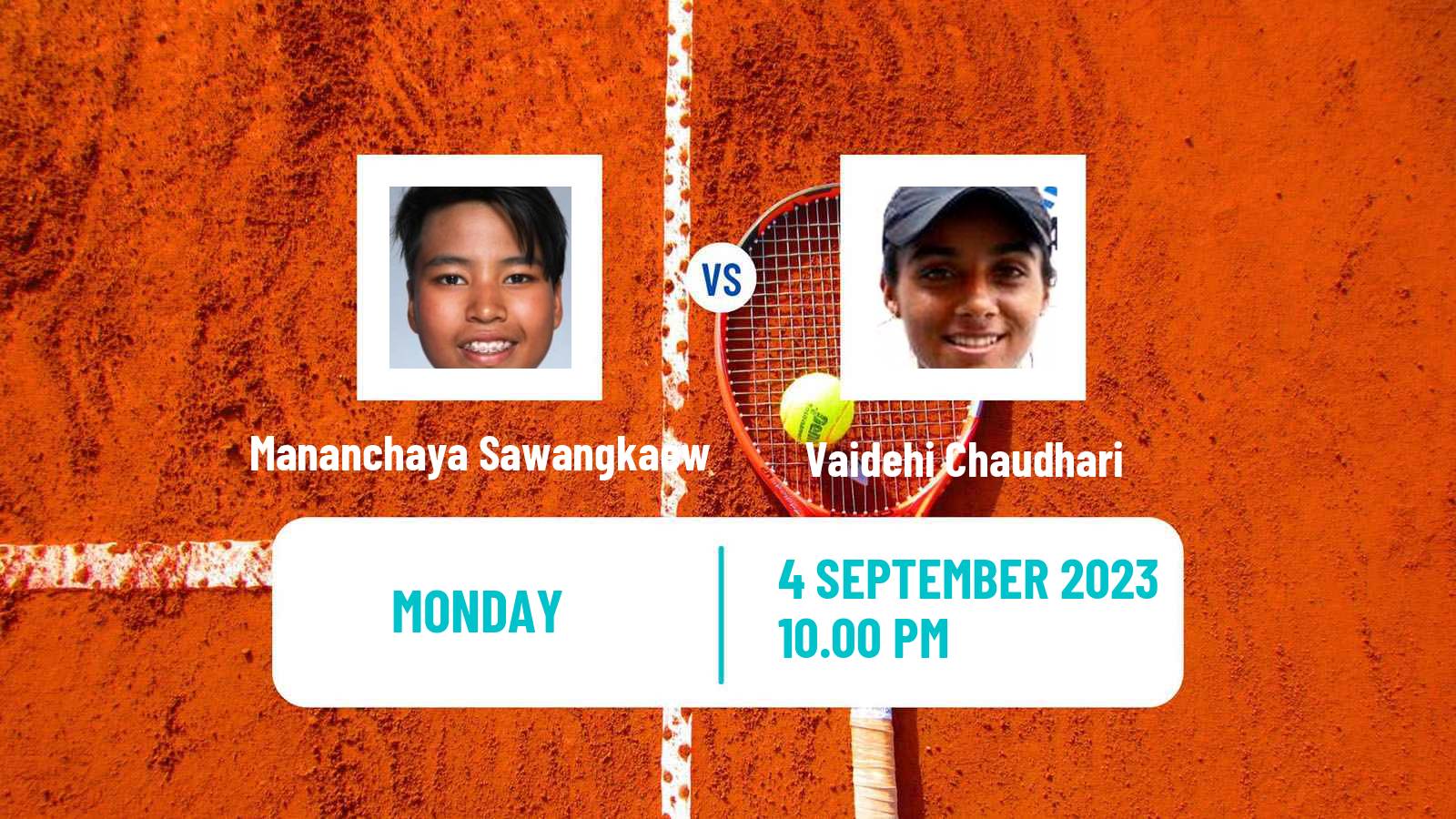 Tennis ITF W25 Nakhon Si Thammarat 4 Women Mananchaya Sawangkaew - Vaidehi Chaudhari