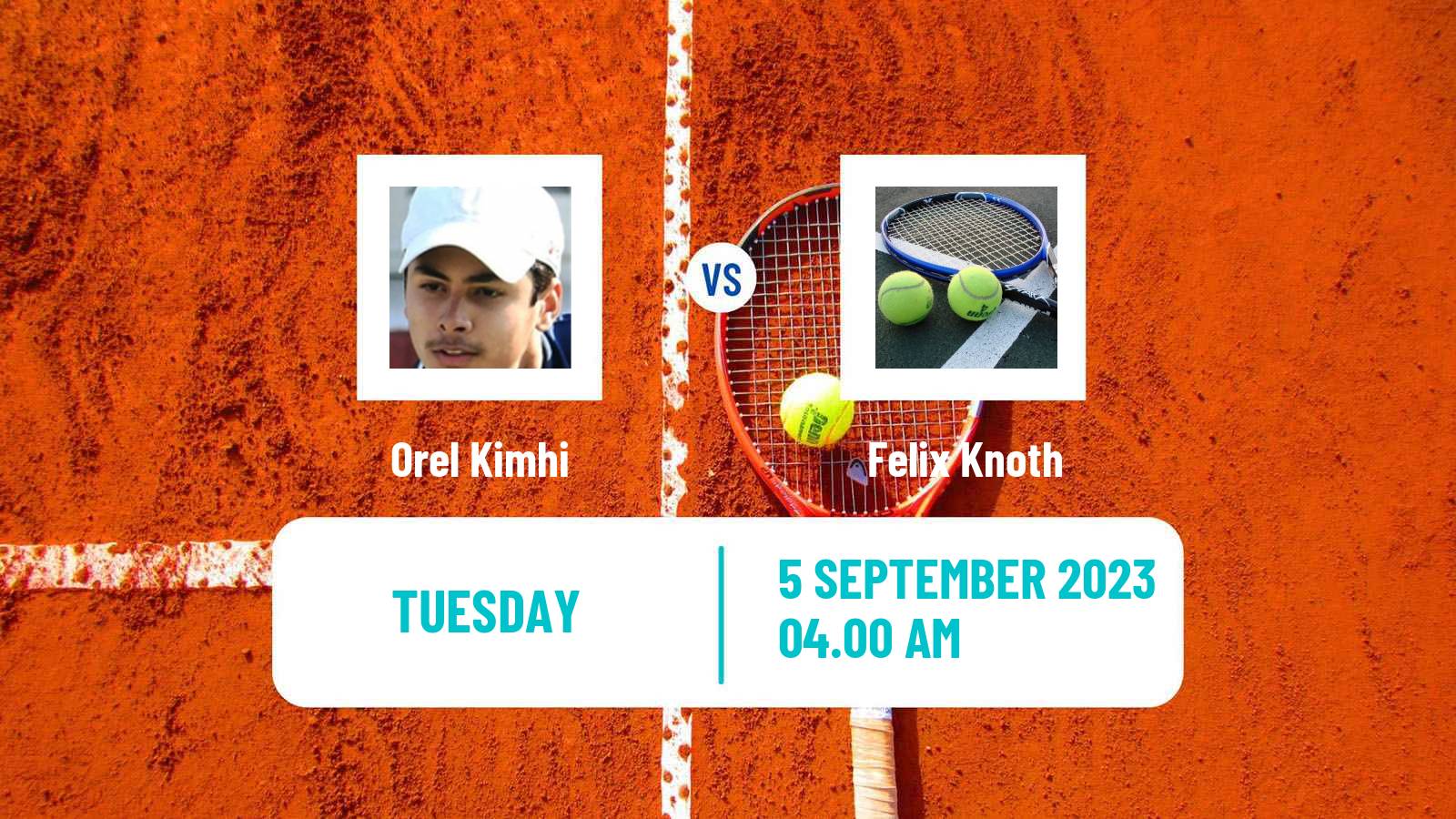 Tennis ITF M15 Budapest 2 Men Orel Kimhi - Felix Knoth