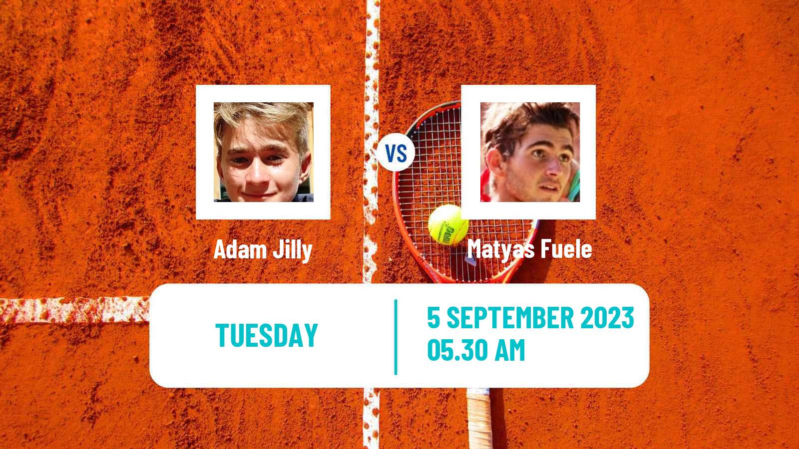 Tennis ITF M15 Budapest 2 Men Adam Jilly - Matyas Fuele