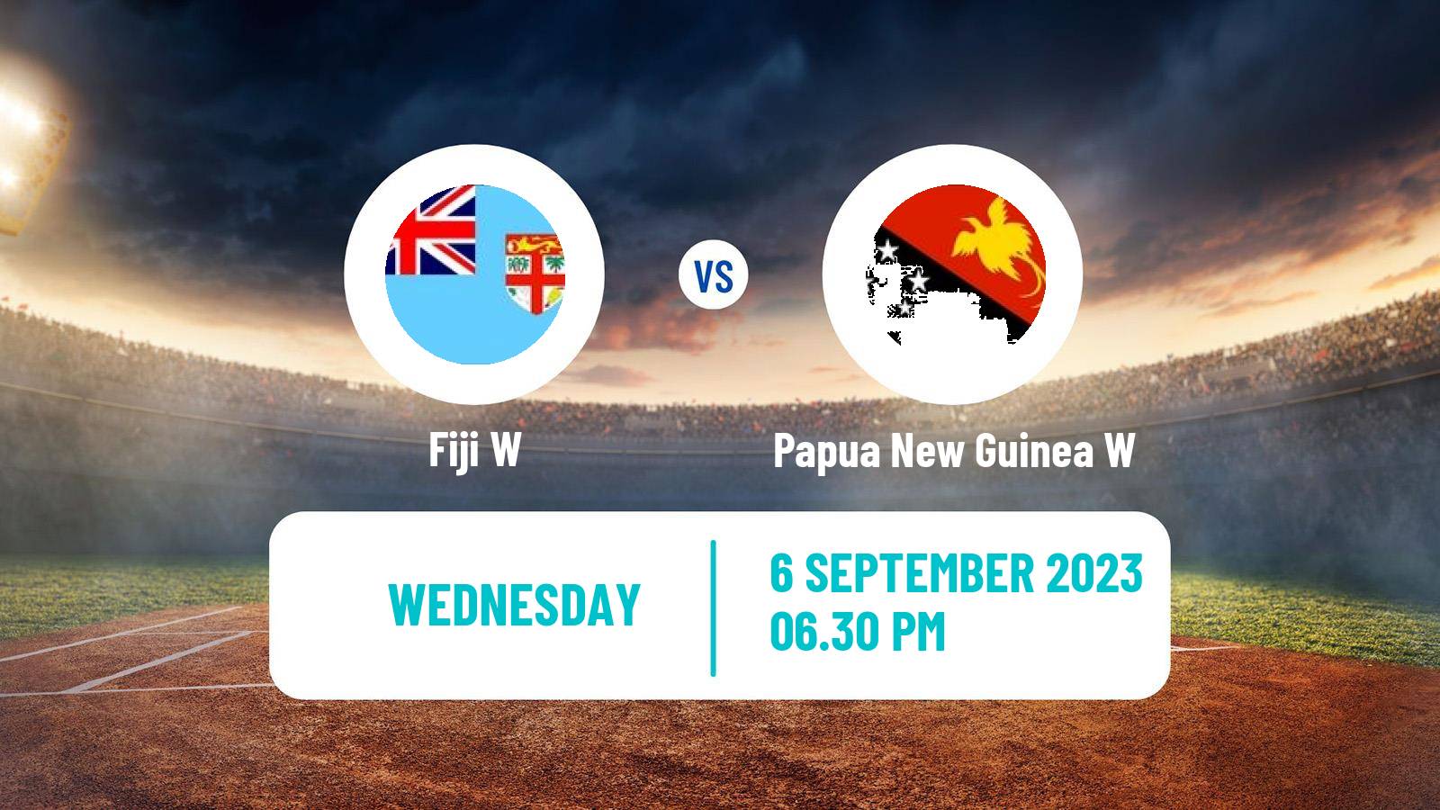 Cricket ICC World Twenty20 Women Fiji W - Papua New Guinea W