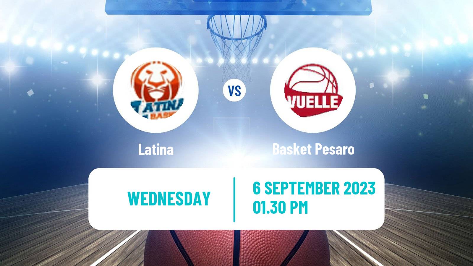 Basketball Club Friendly Basketball Latina - Basket Pesaro