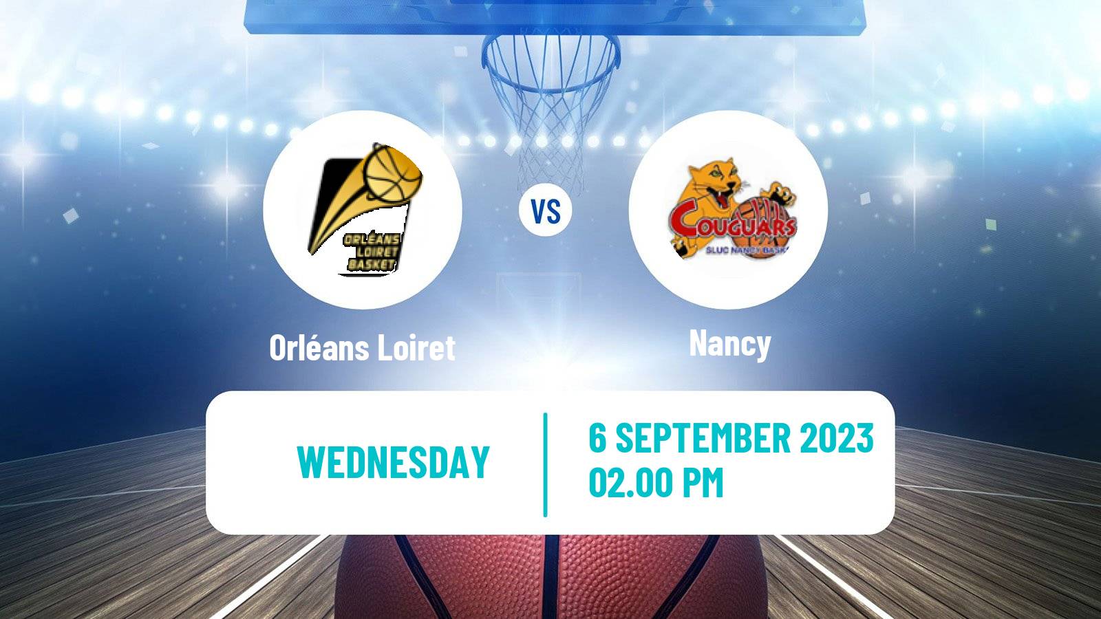 Basketball Club Friendly Basketball Orléans Loiret - Nancy
