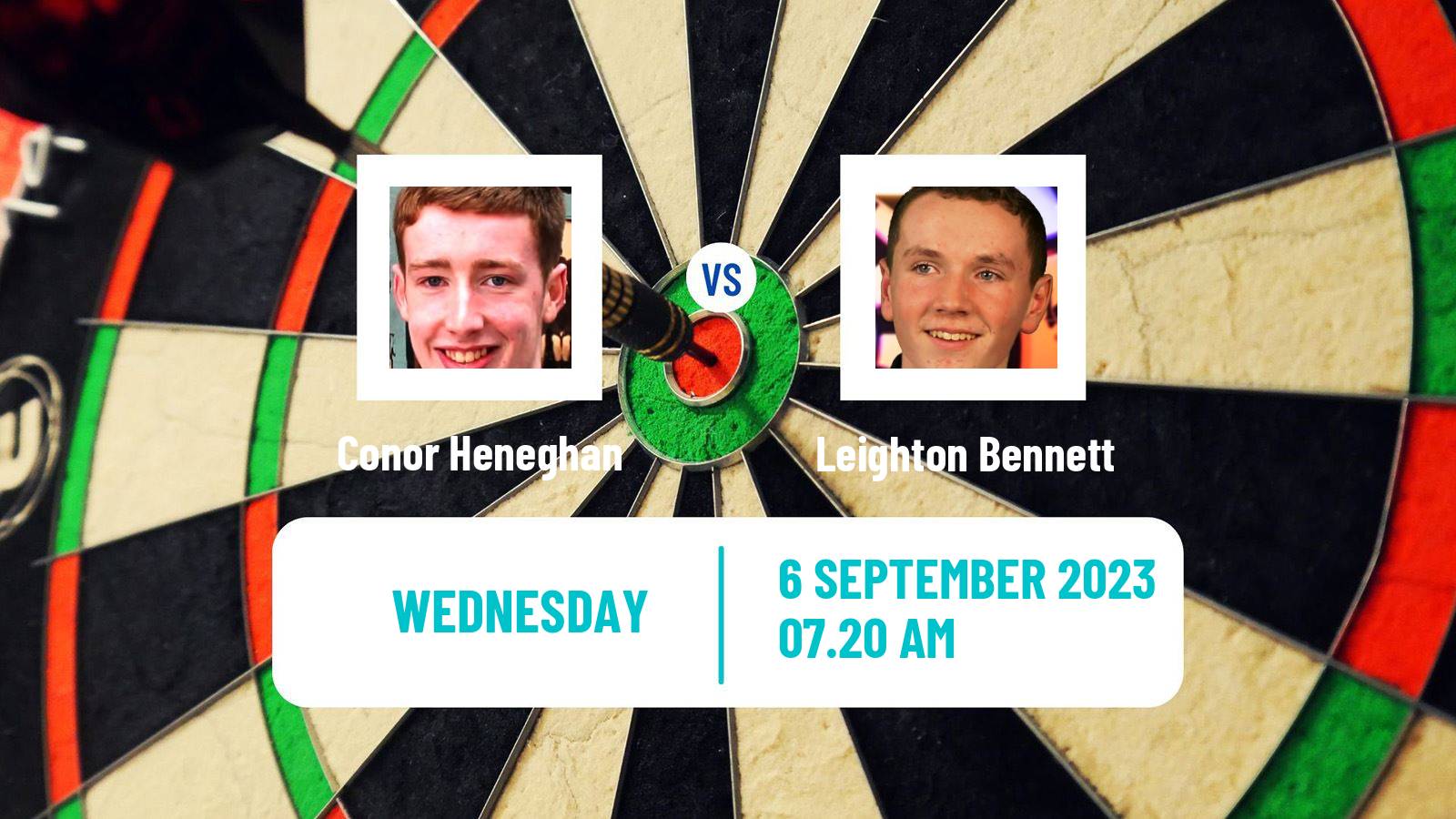 Darts Modus Super Series Conor Heneghan - Leighton Bennett
