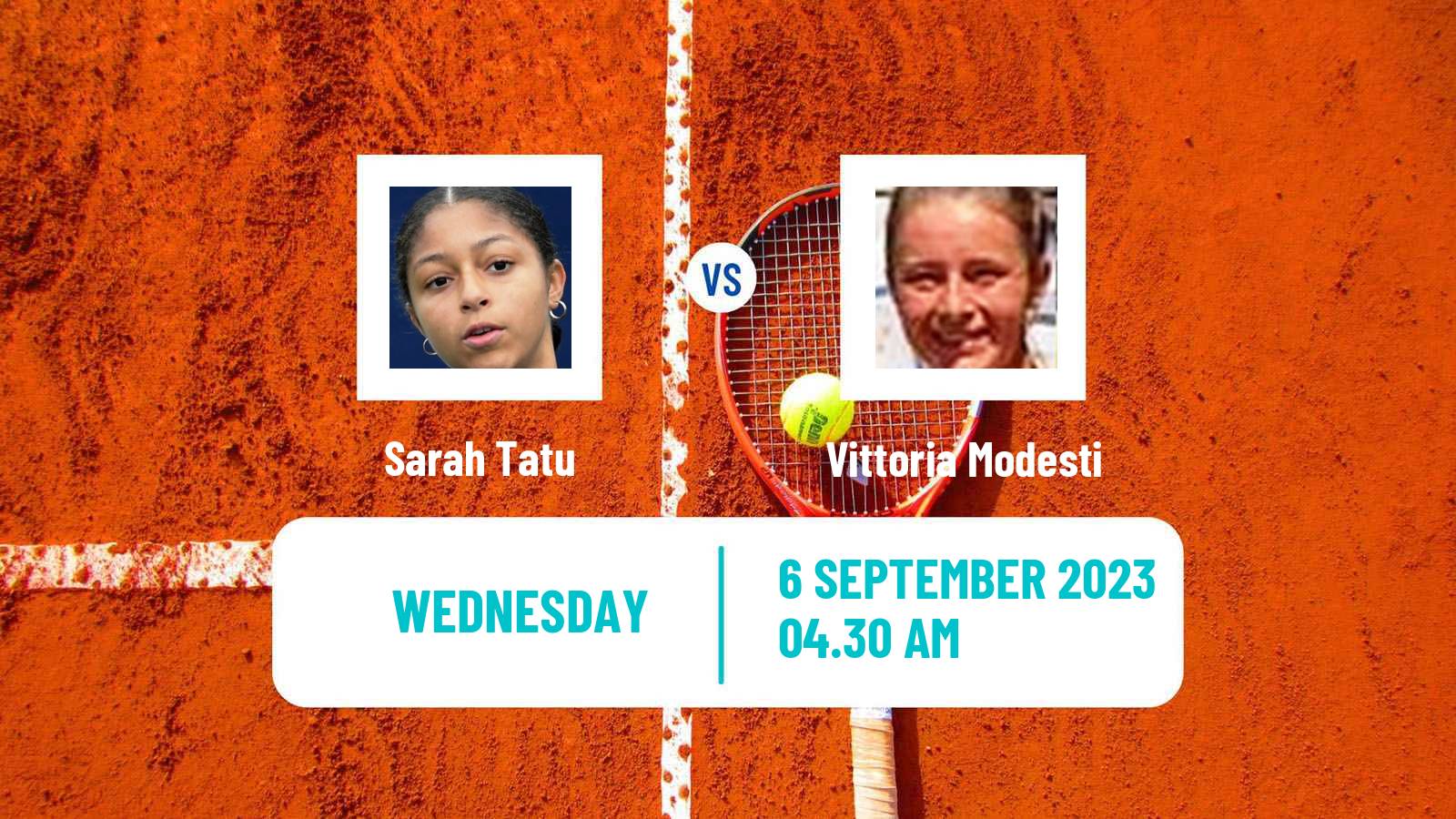 Tennis ITF W15 Buzau Women Sarah Tatu - Vittoria Modesti