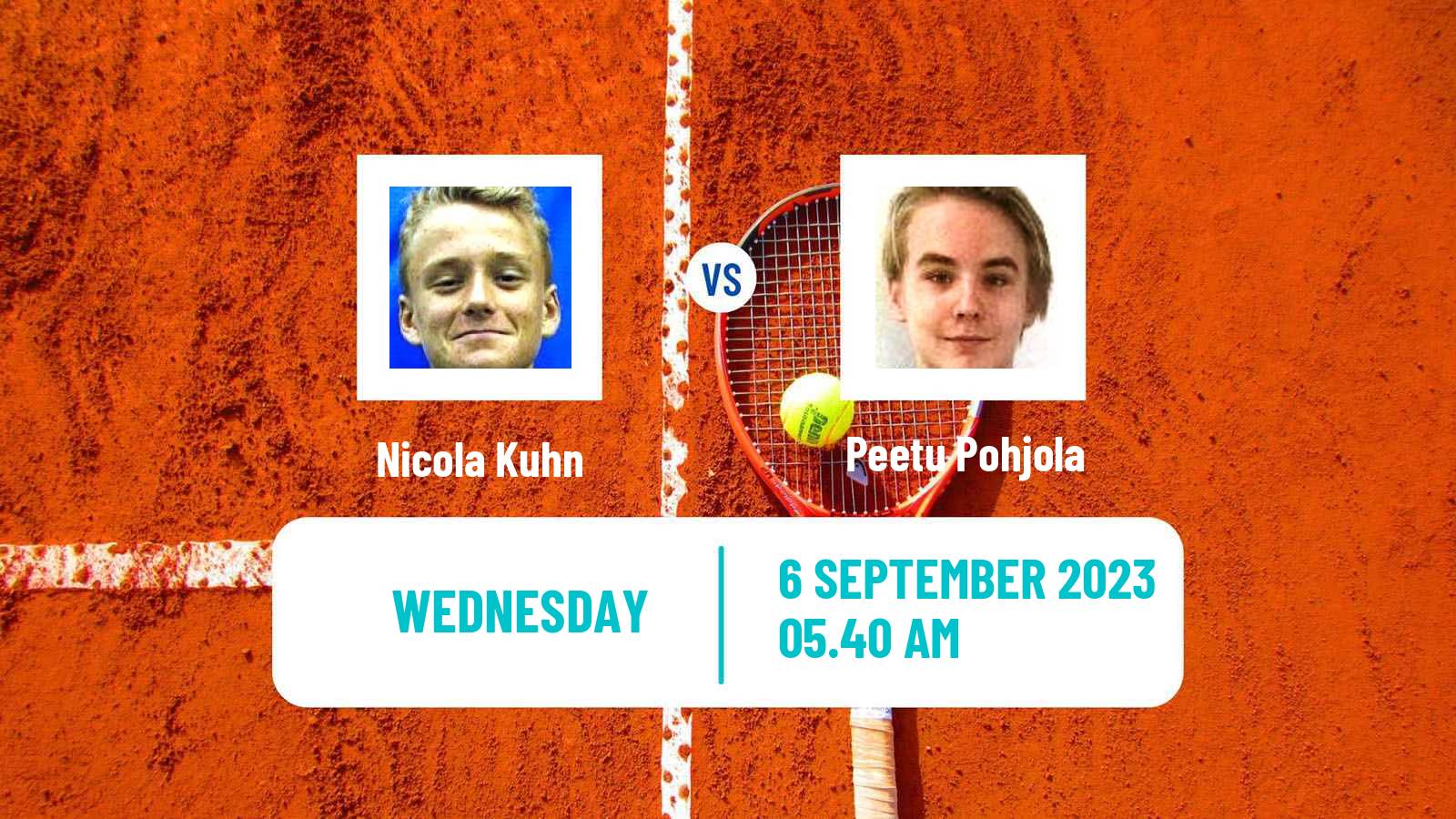 Tennis ITF M15 Madrid Men Nicola Kuhn - Peetu Pohjola