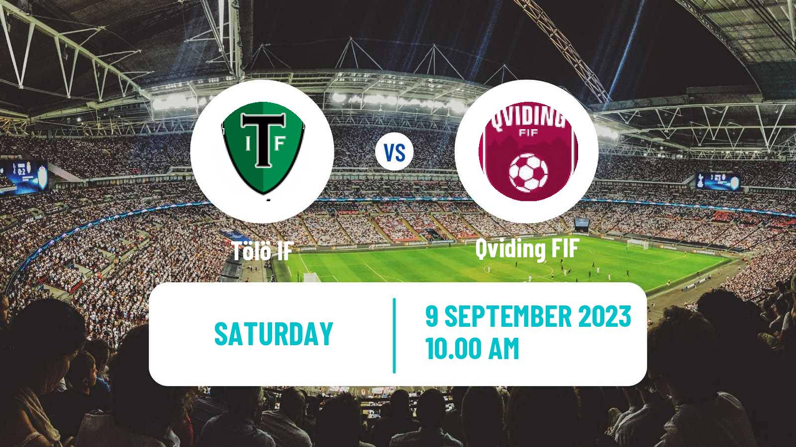 Soccer Swedish Division 2 - Västra Götaland Tölö - Qviding