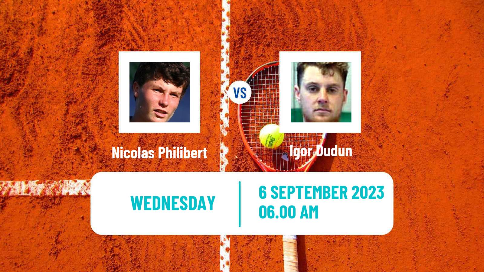 Tennis ITF M25 Monastir 5 Men Nicolas Philibert - Igor Dudun