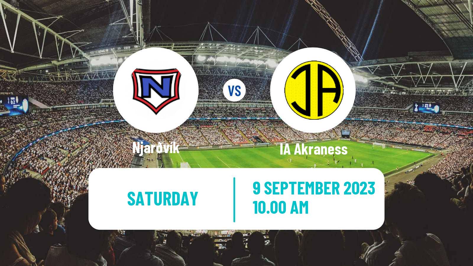 Soccer Icelandic Lengjudeildin Njarðvík - Akraness