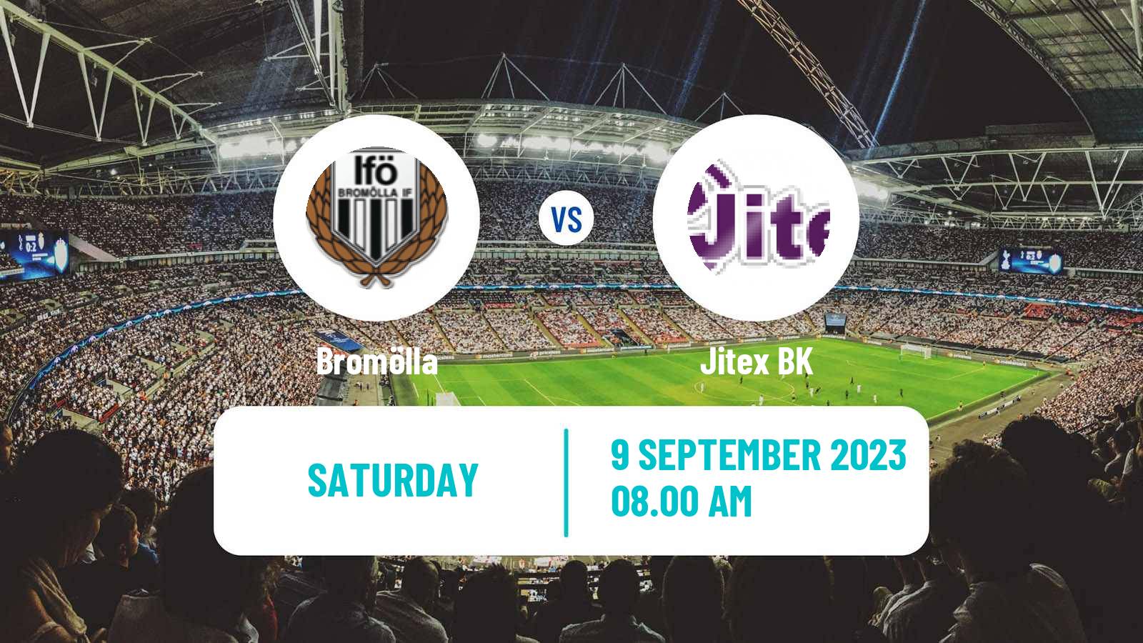 Soccer Swedish Elitettan Women Bromölla - Jitex