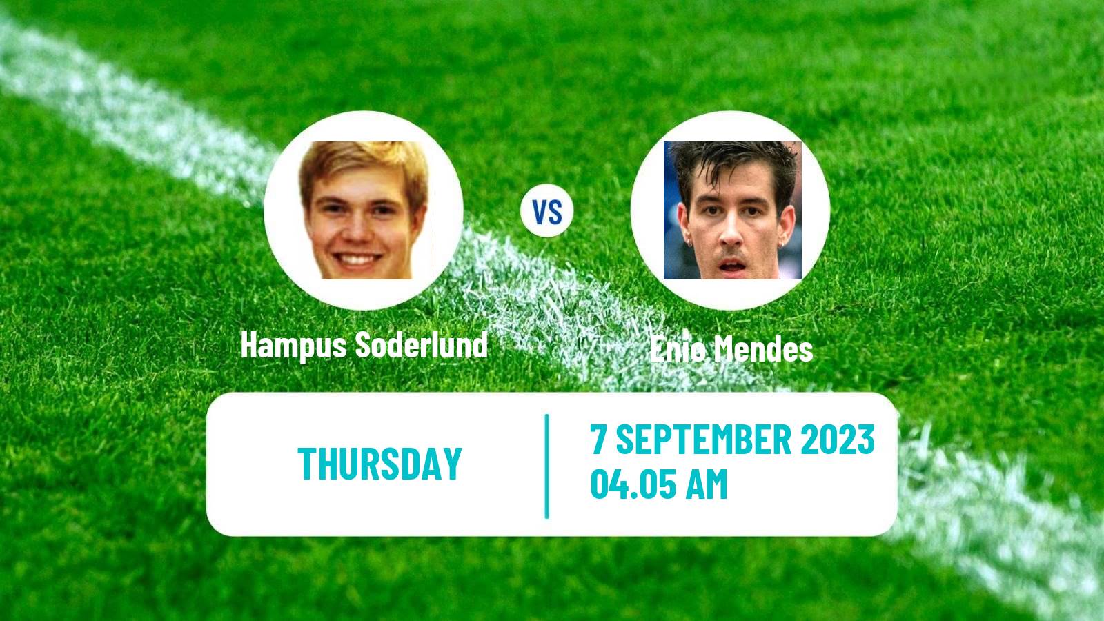Table tennis Tt Star Series Men Hampus Soderlund - Enio Mendes