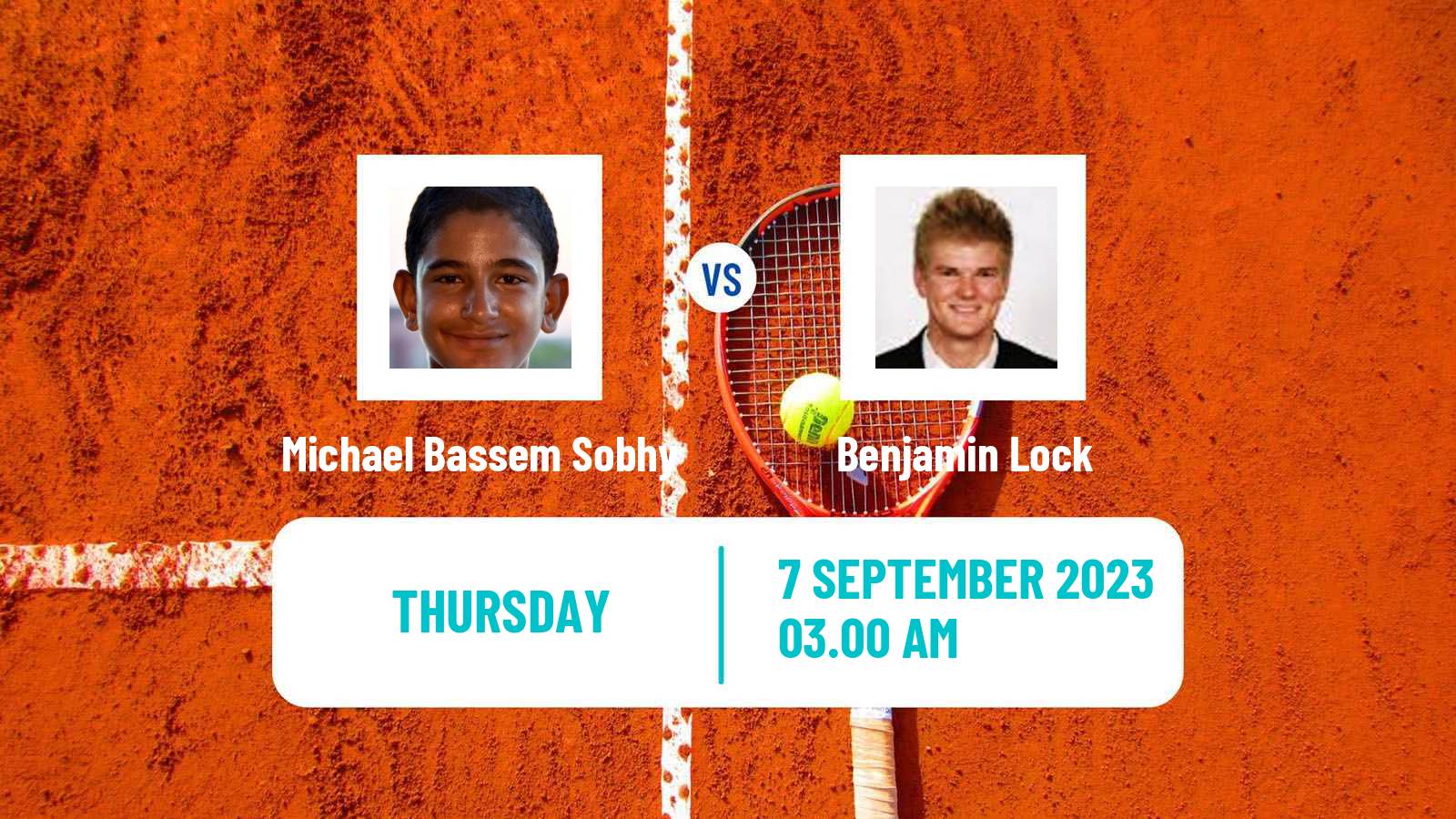 Tennis ITF M25 Kigali Men Michael Bassem Sobhy - Benjamin Lock
