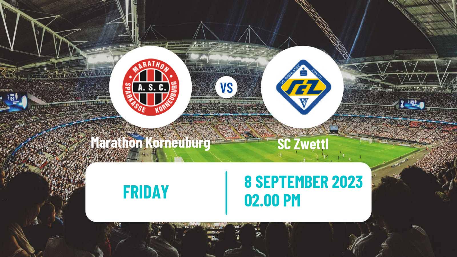 Soccer Austrian Landesliga Niederosterreich Marathon Korneuburg - Zwettl
