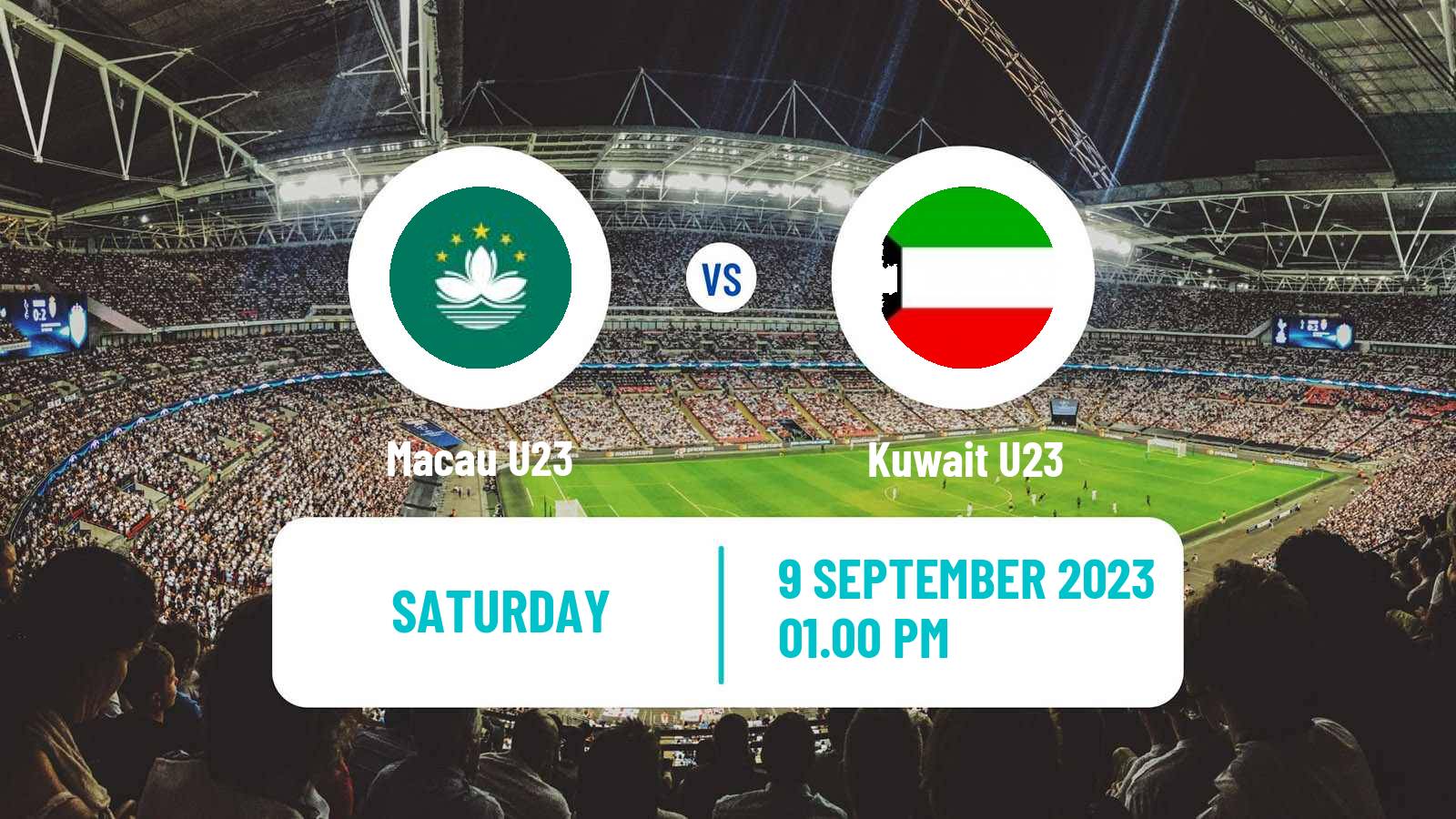 Soccer AFC Asian Cup U23 Macau U23 - Kuwait U23