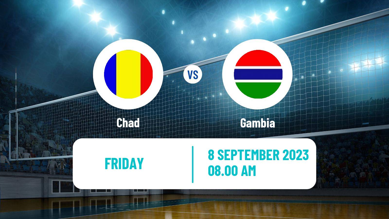 Volleyball African Championship Volleyball Chad - Gambia
