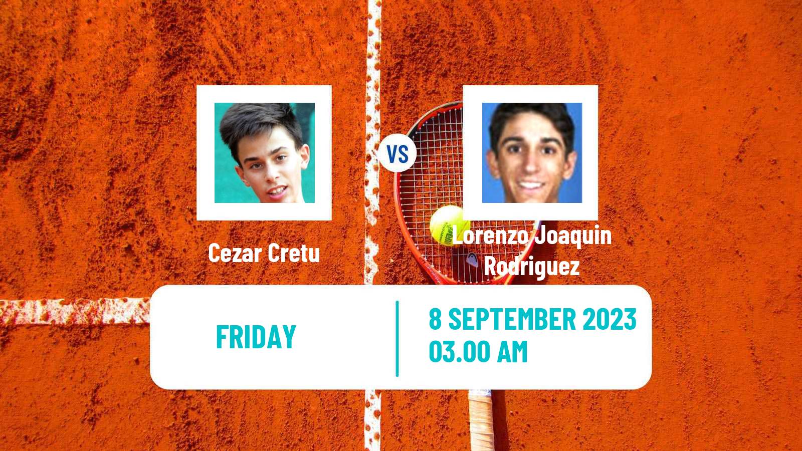 Tennis ITF M15 Constanta 2 Men Cezar Cretu - Lorenzo Joaquin Rodriguez