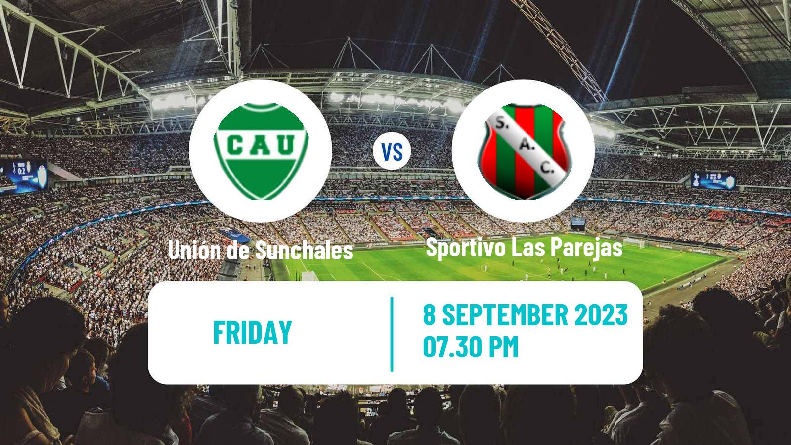 Soccer Argentinian Torneo Federal Unión de Sunchales - Sportivo Las Parejas