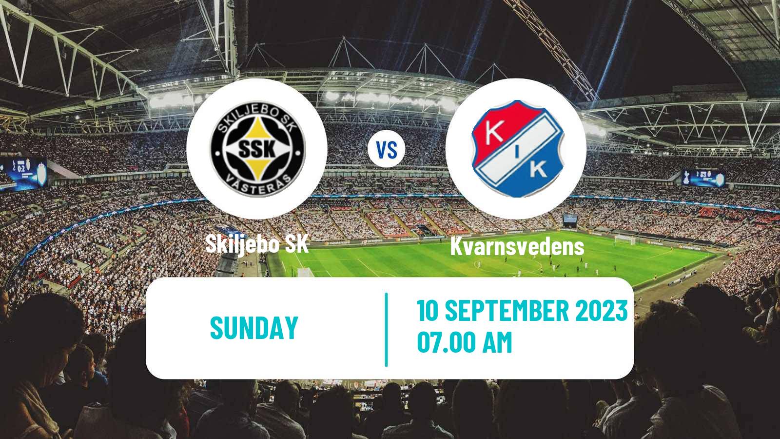 Football Swedish Division 2 - Norra Svealand Skiljebo - Kvarnsvedens